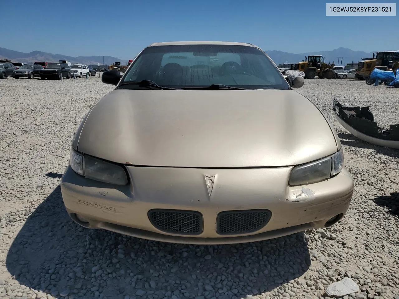 2000 Pontiac Grand Prix Se VIN: 1G2WJ52K8YF231521 Lot: 69534844