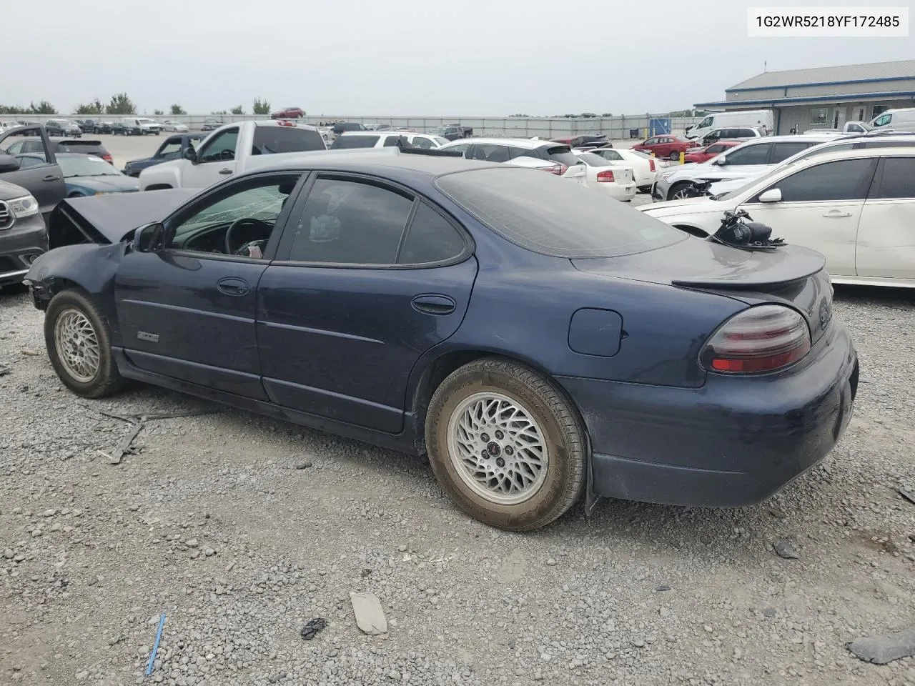 2000 Pontiac Grand Prix Gtp VIN: 1G2WR5218YF172485 Lot: 71100834