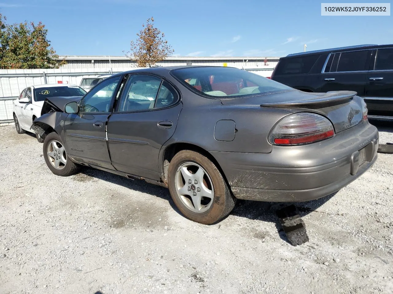 2000 Pontiac Grand Prix Se1 VIN: 1G2WK52J0YF336252 Lot: 77181184