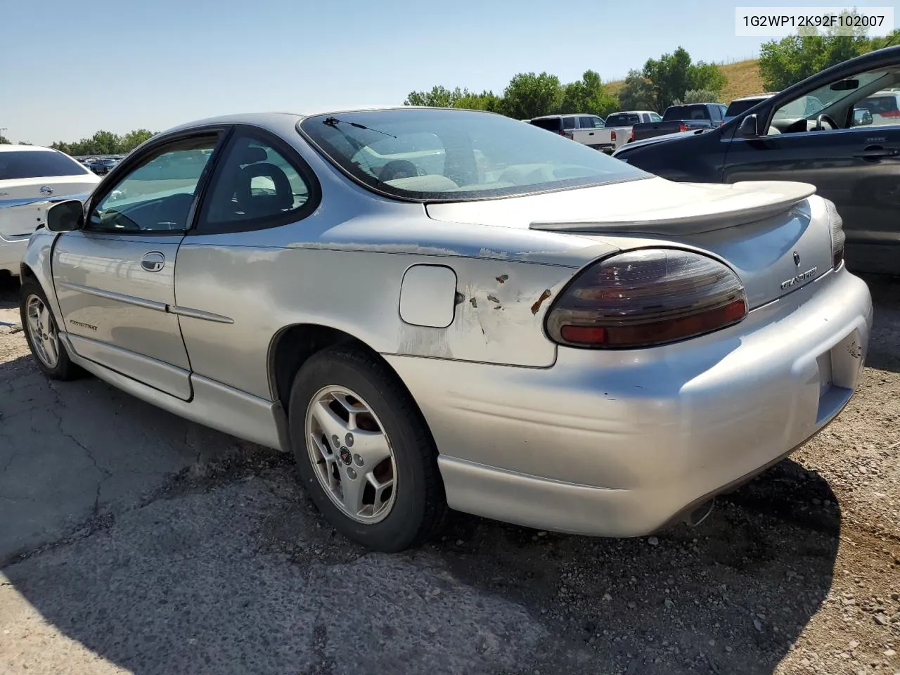 2002 Pontiac Grand Prix Gt VIN: 1G2WP12K92F102007 Lot: 63231374