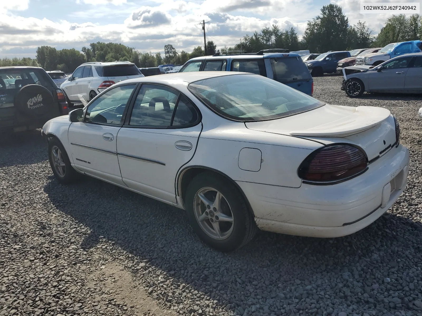 2002 Pontiac Grand Prix Se VIN: 1G2WK52J62F240942 Lot: 66886924