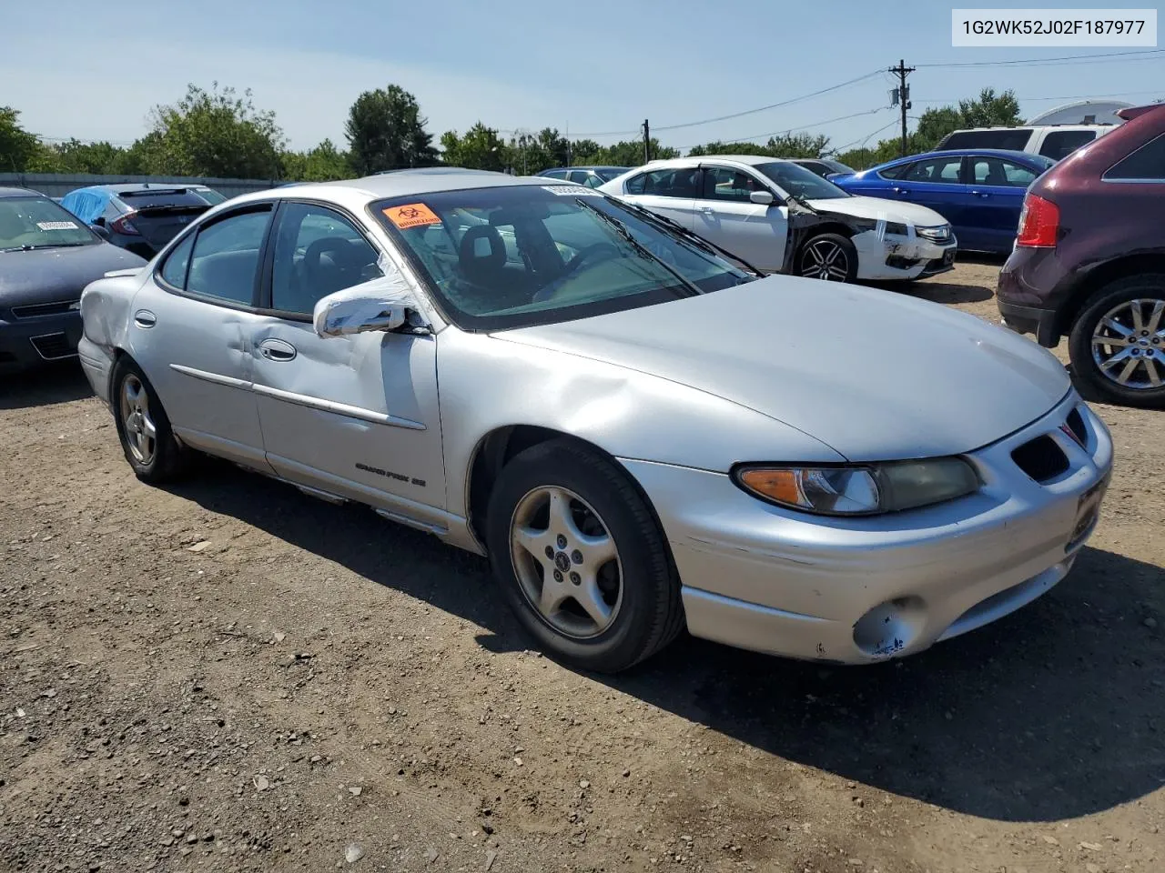 1G2WK52J02F187977 2002 Pontiac Grand Prix Se