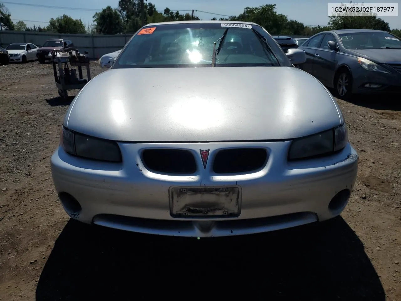 2002 Pontiac Grand Prix Se VIN: 1G2WK52J02F187977 Lot: 69884954