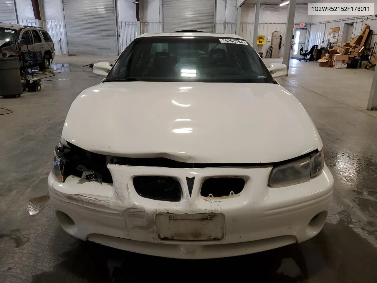 2002 Pontiac Grand Prix Gtp VIN: 1G2WR52152F178011 Lot: 70008194