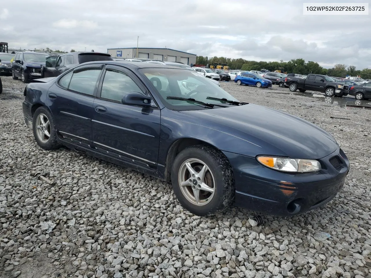 2002 Pontiac Grand Prix Gt VIN: 1G2WP52K02F263725 Lot: 72542104