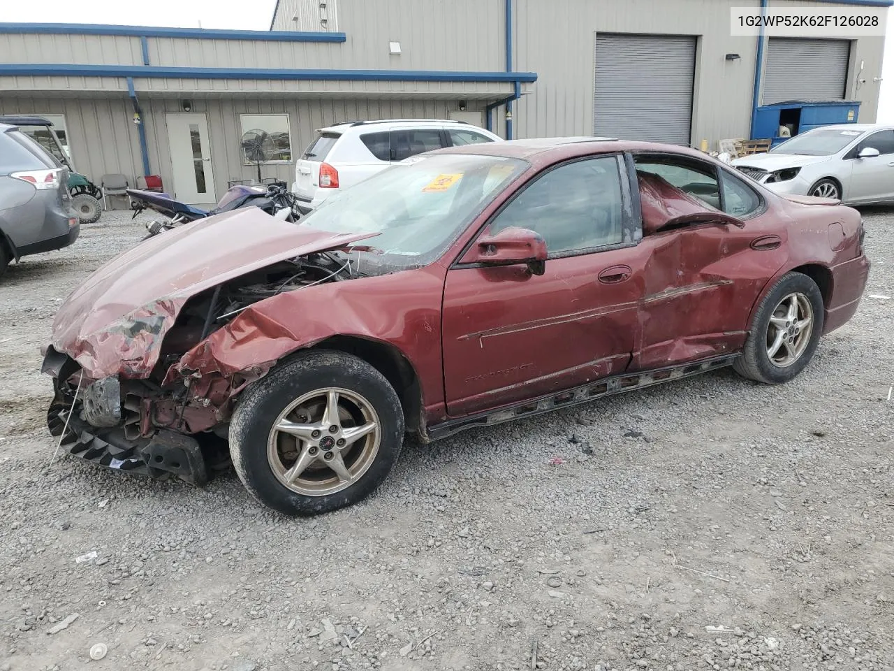 2002 Pontiac Grand Prix Gt VIN: 1G2WP52K62F126028 Lot: 76086944