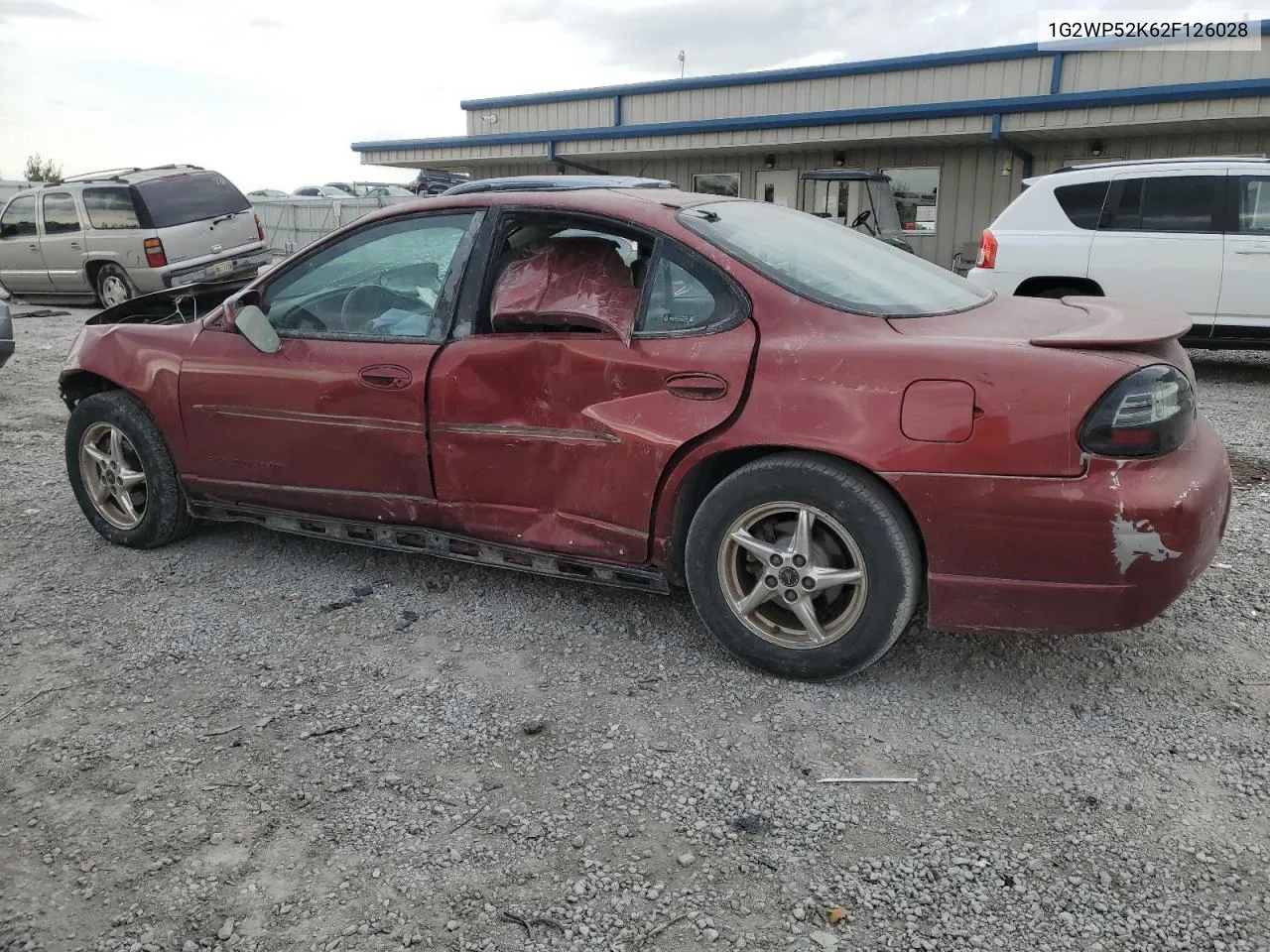 2002 Pontiac Grand Prix Gt VIN: 1G2WP52K62F126028 Lot: 76086944