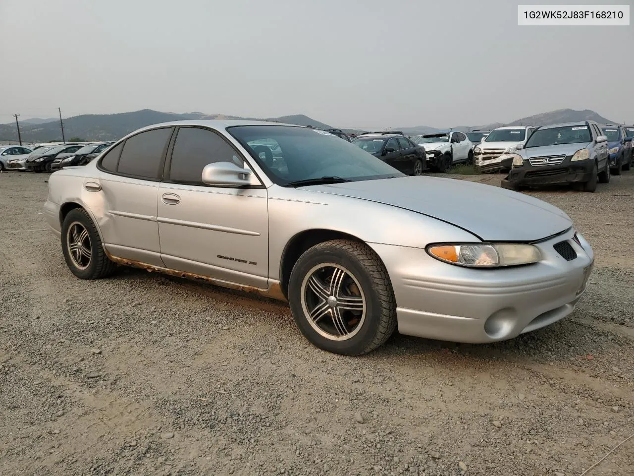 2003 Pontiac Grand Prix Se VIN: 1G2WK52J83F168210 Lot: 70417014