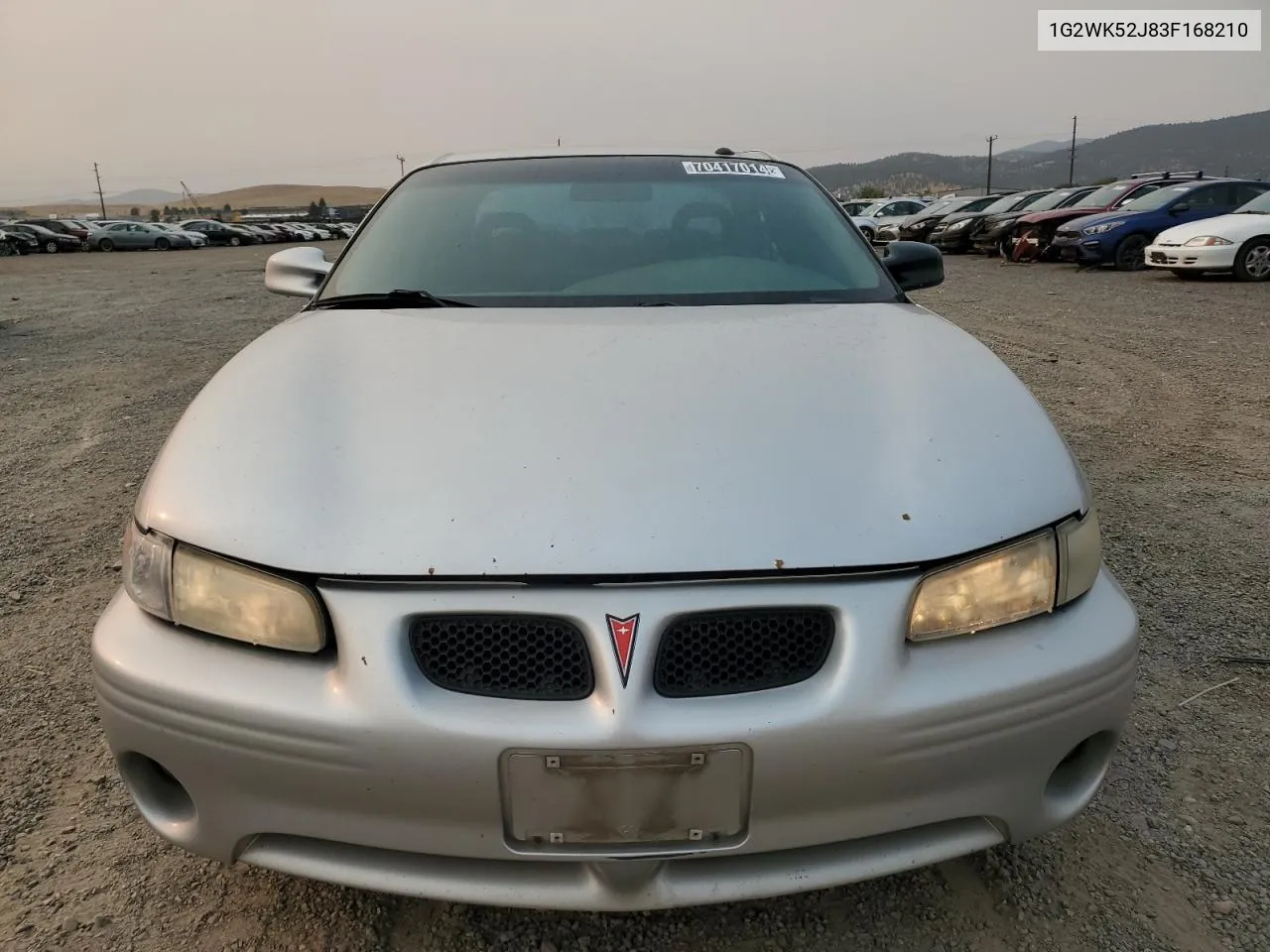 2003 Pontiac Grand Prix Se VIN: 1G2WK52J83F168210 Lot: 70417014