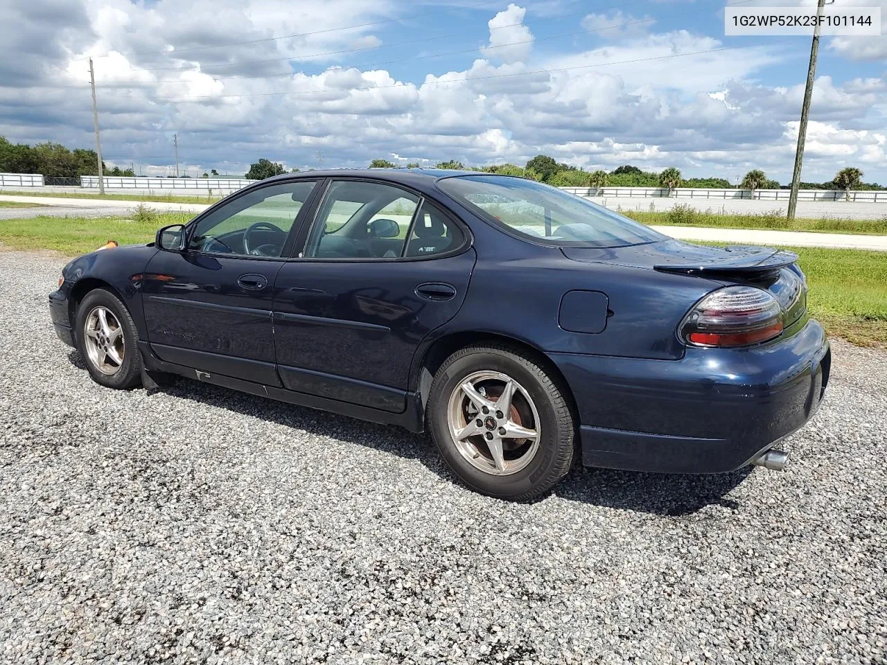 2003 Pontiac Grand Prix Gt VIN: 1G2WP52K23F101144 Lot: 74017324