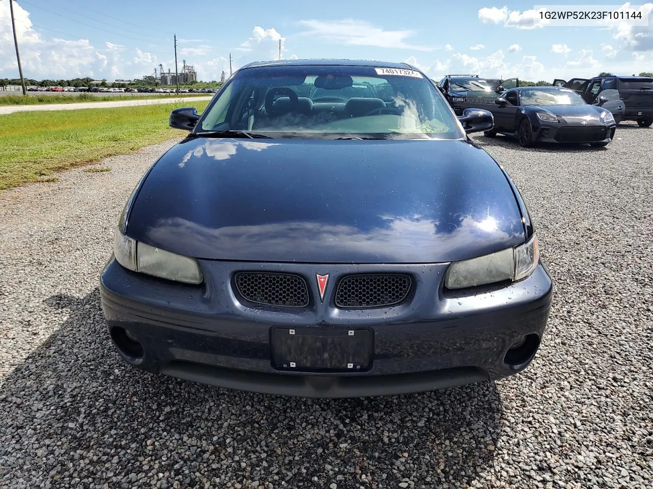 2003 Pontiac Grand Prix Gt VIN: 1G2WP52K23F101144 Lot: 74017324