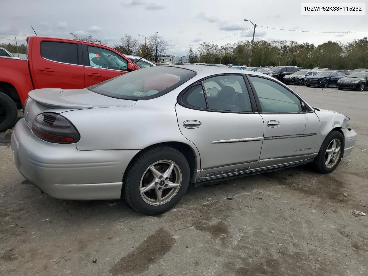 2003 Pontiac Grand Prix Gt VIN: 1G2WP52K33F115232 Lot: 75892764