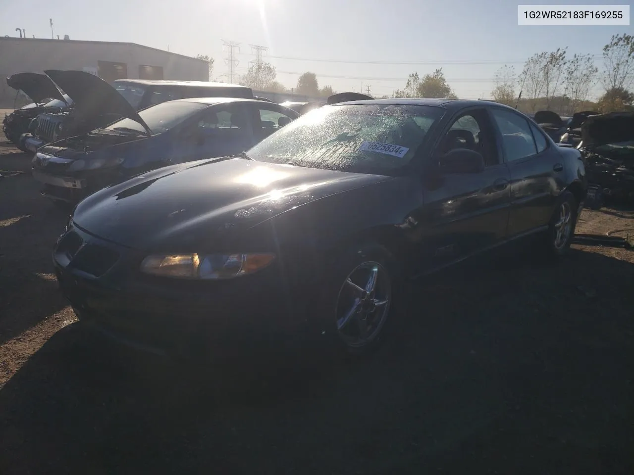 2003 Pontiac Grand Prix Gtp VIN: 1G2WR52183F169255 Lot: 76625834