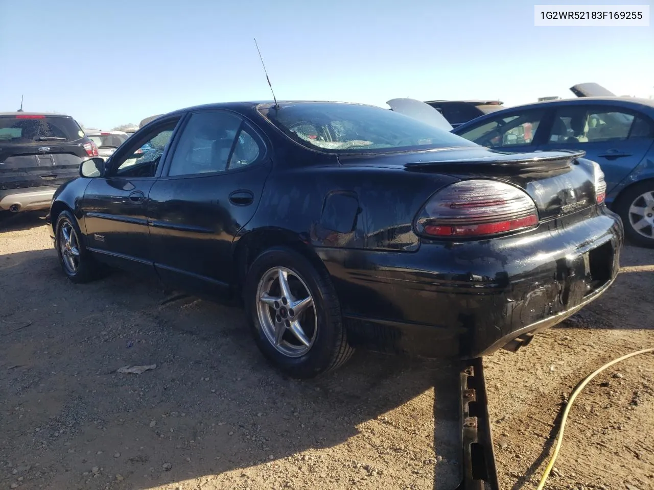 2003 Pontiac Grand Prix Gtp VIN: 1G2WR52183F169255 Lot: 76625834