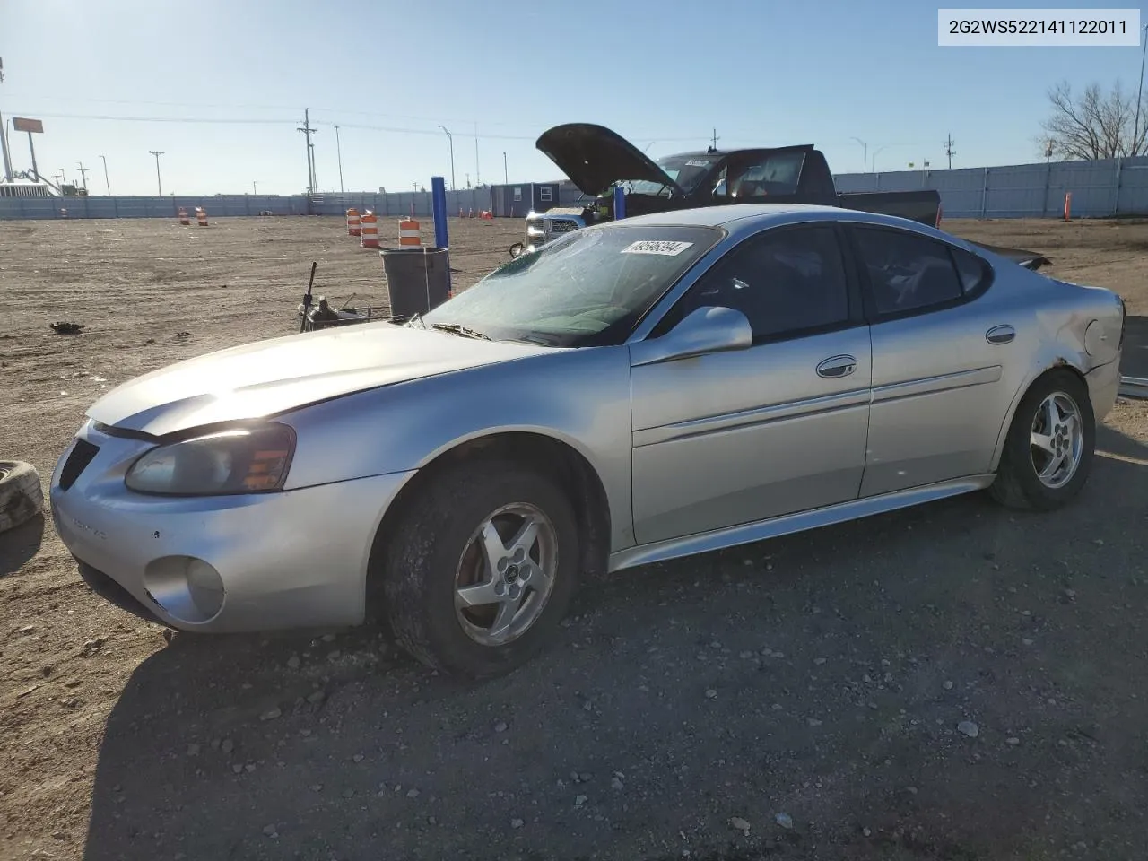 2004 Pontiac Grand Prix Gt2 VIN: 2G2WS522141122011 Lot: 61152974