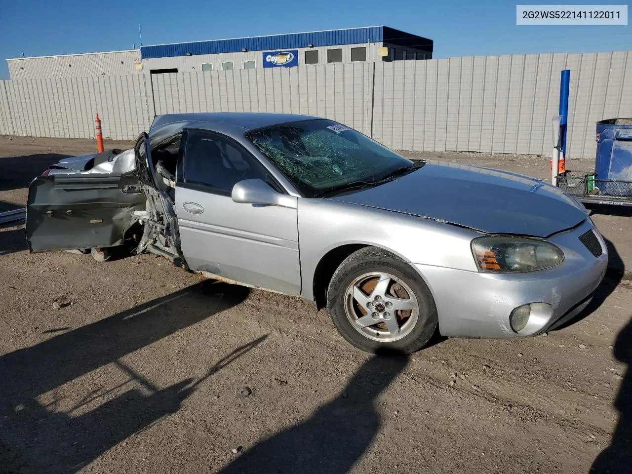 2004 Pontiac Grand Prix Gt2 VIN: 2G2WS522141122011 Lot: 61152974