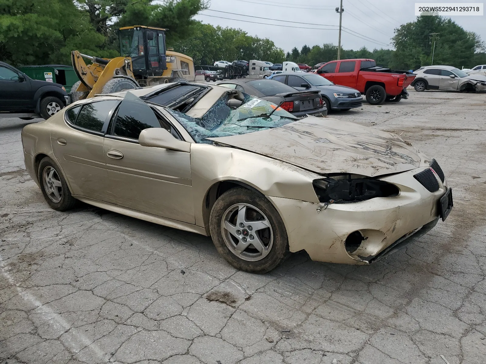 2004 Pontiac Grand Prix Gt2 VIN: 2G2WS522941293718 Lot: 64544164