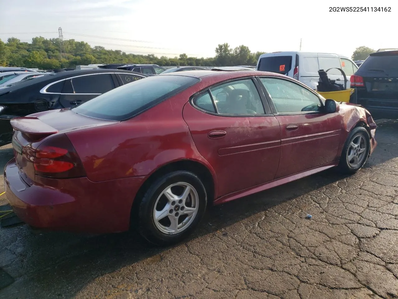 2004 Pontiac Grand Prix Gt2 VIN: 2G2WS522541134162 Lot: 68113444