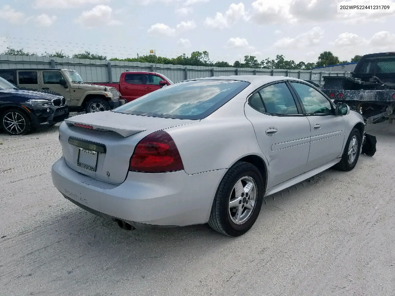 2004 Pontiac Grand Prix Gt VIN: 2G2WP522441231709 Lot: 69946864