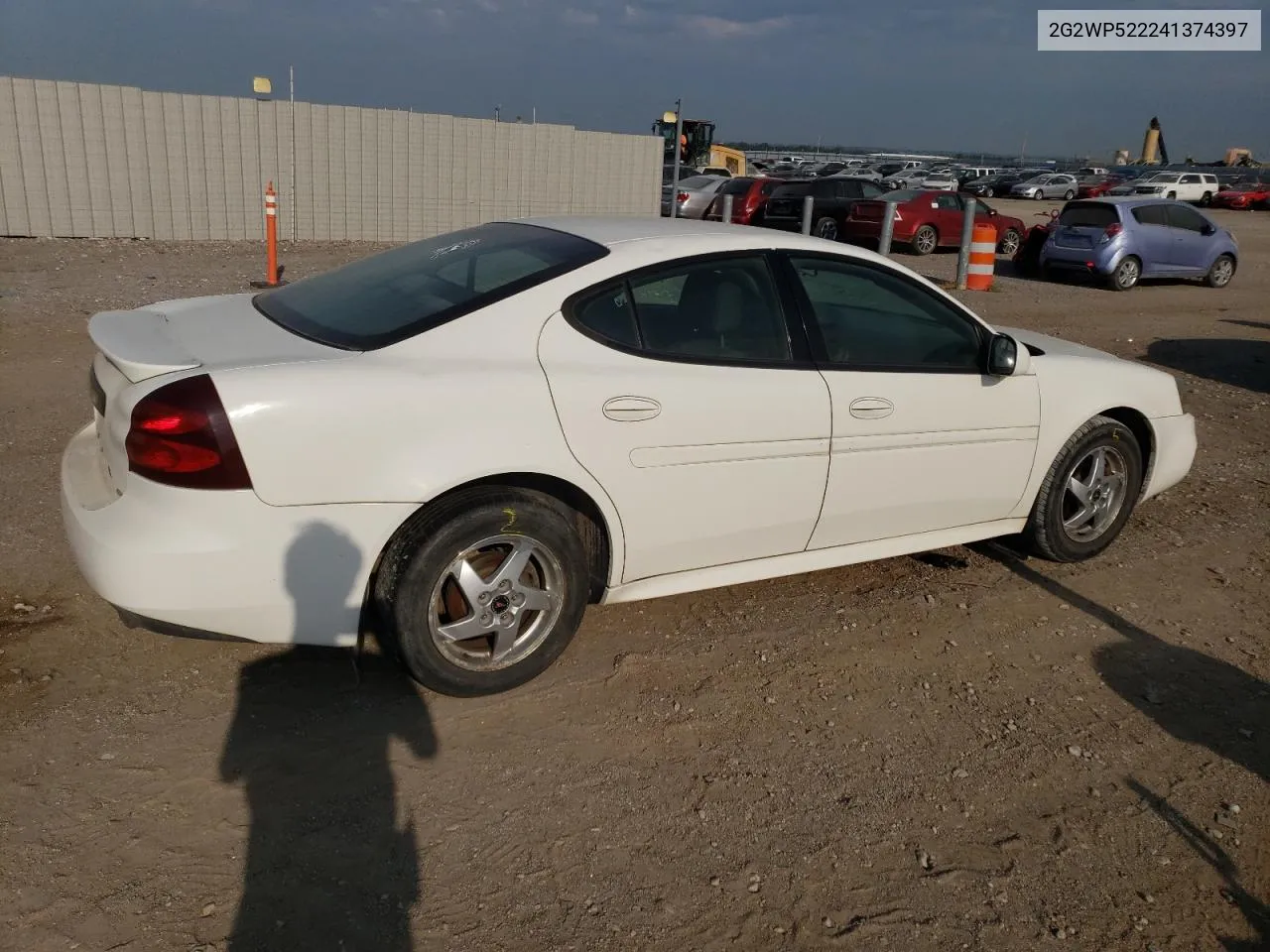 2004 Pontiac Grand Prix Gt VIN: 2G2WP522241374397 Lot: 70274544