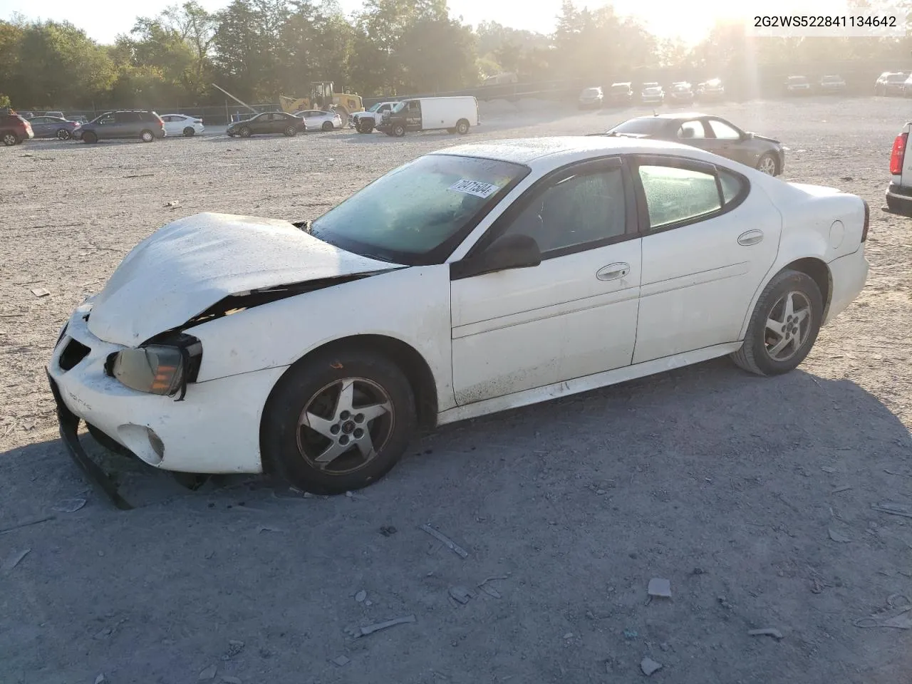 2004 Pontiac Grand Prix Gt2 VIN: 2G2WS522841134642 Lot: 70471504