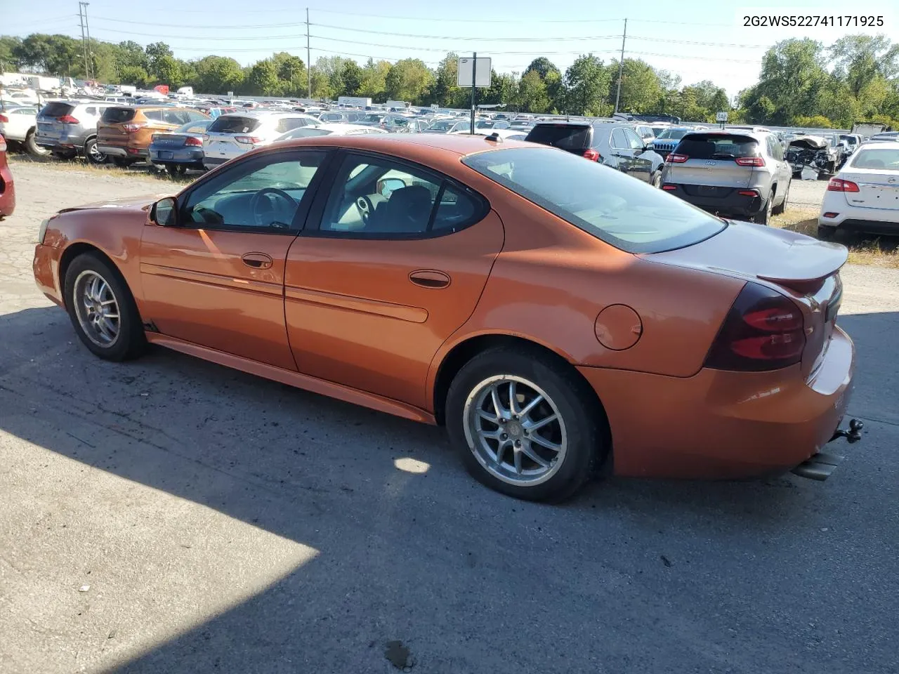 2G2WS522741171925 2004 Pontiac Grand Prix Gt2