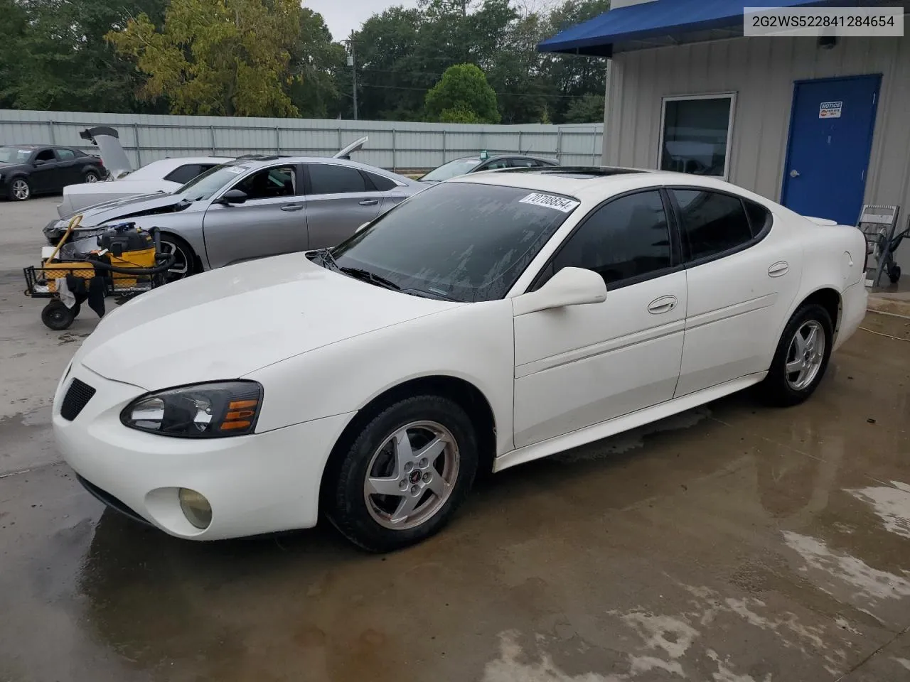 2004 Pontiac Grand Prix Gt2 VIN: 2G2WS522841284654 Lot: 70708854