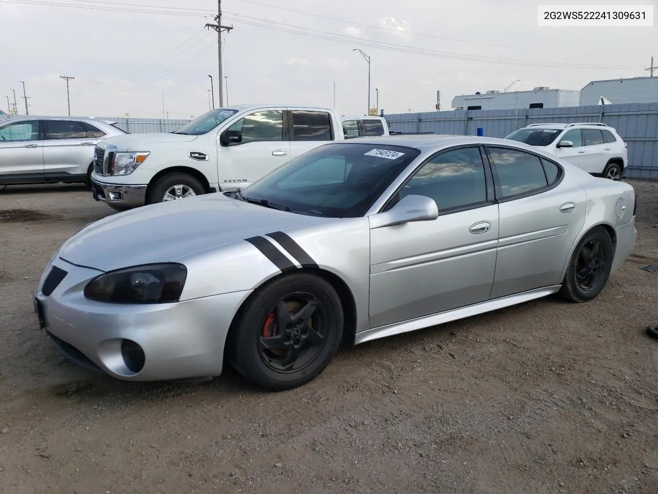 2004 Pontiac Grand Prix Gt2 VIN: 2G2WS522241309631 Lot: 71545124