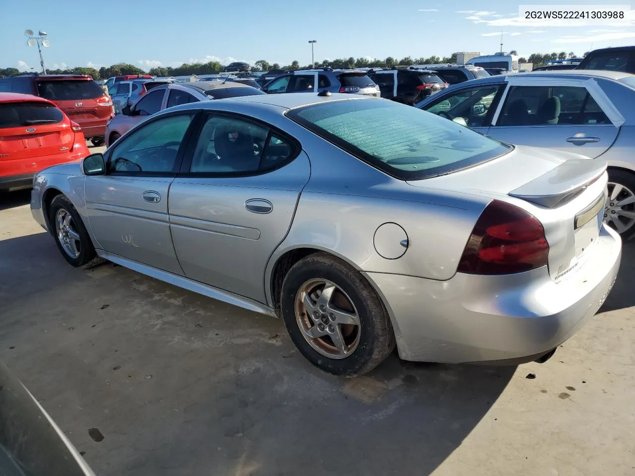 2004 Pontiac Grand Prix Gt2 VIN: 2G2WS522241303988 Lot: 73881224