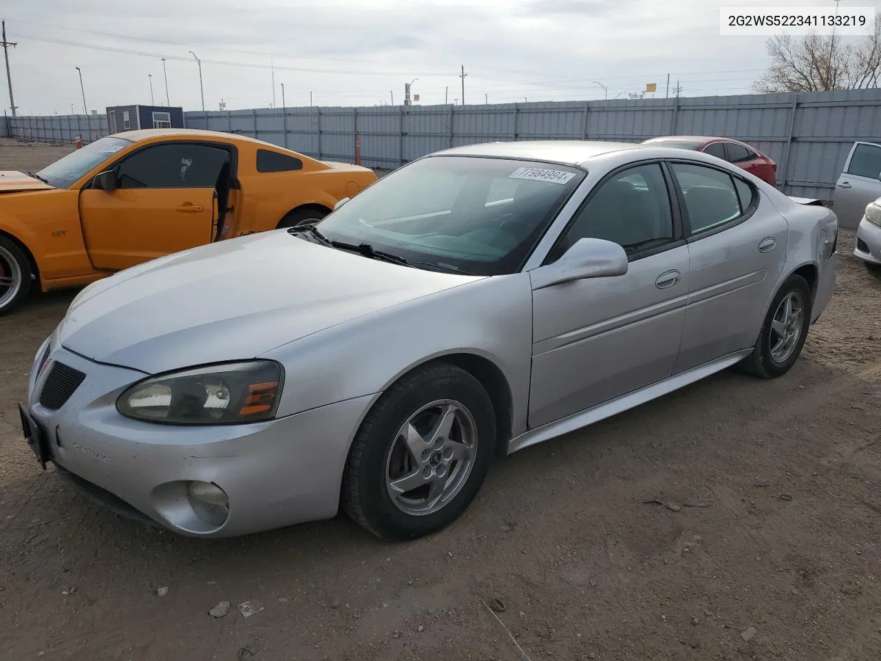 2004 Pontiac Grand Prix Gt2 VIN: 2G2WS522341133219 Lot: 77984994