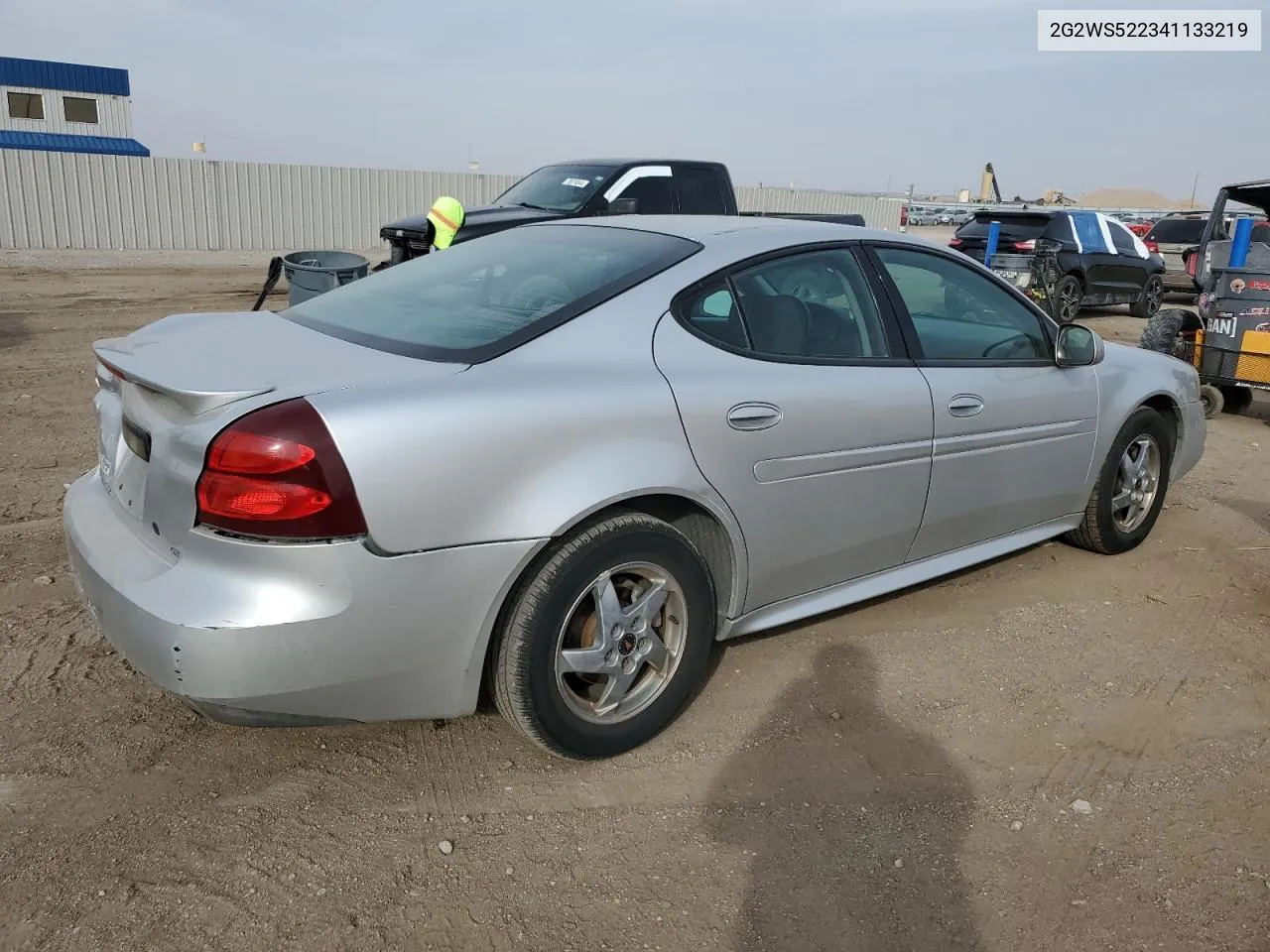 2004 Pontiac Grand Prix Gt2 VIN: 2G2WS522341133219 Lot: 77984994