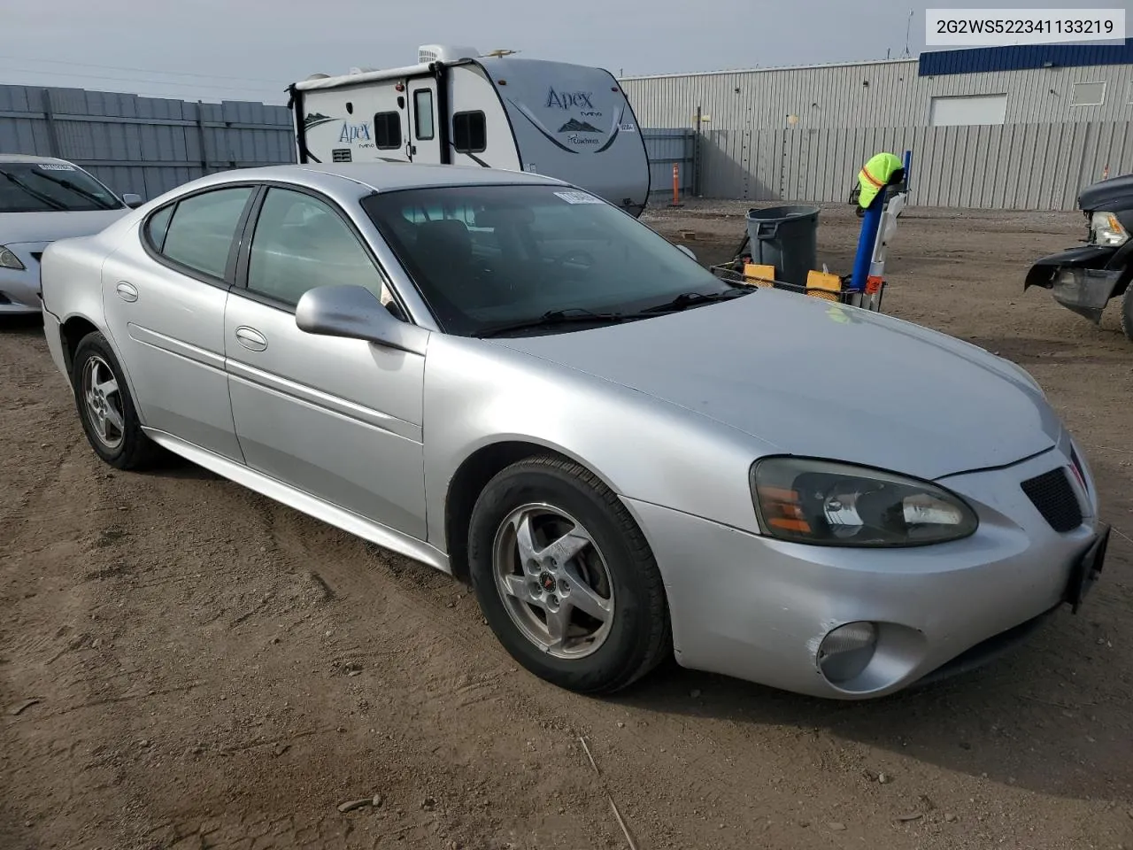 2004 Pontiac Grand Prix Gt2 VIN: 2G2WS522341133219 Lot: 77984994