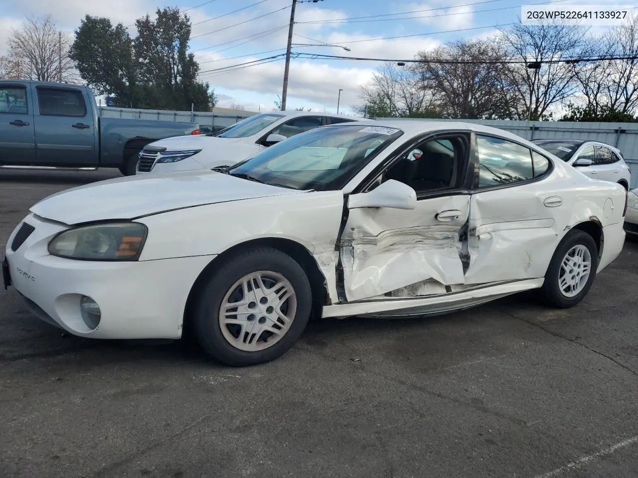 2004 Pontiac Grand Prix Gt VIN: 2G2WP522641133927 Lot: 78840774