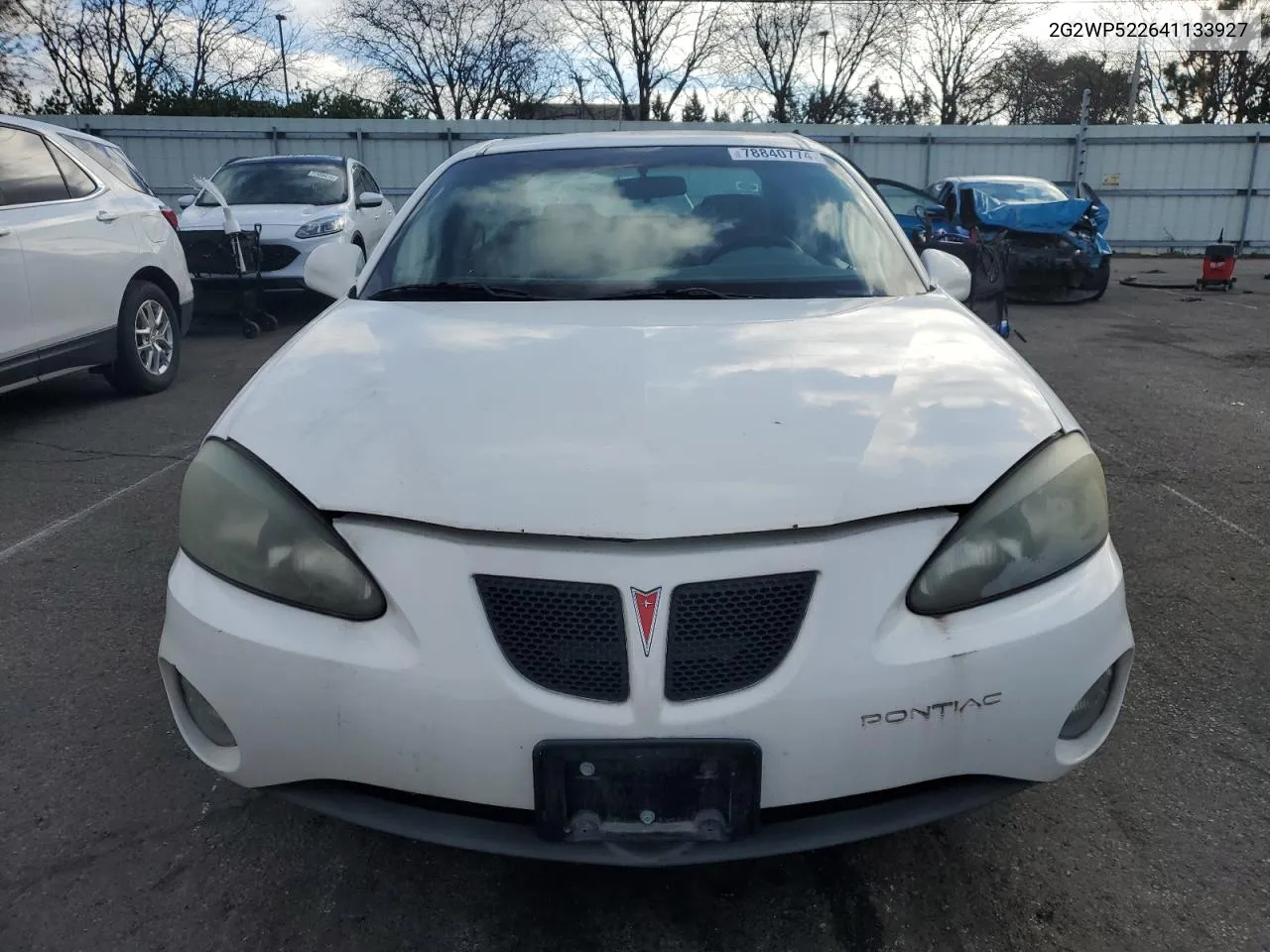 2004 Pontiac Grand Prix Gt VIN: 2G2WP522641133927 Lot: 78840774