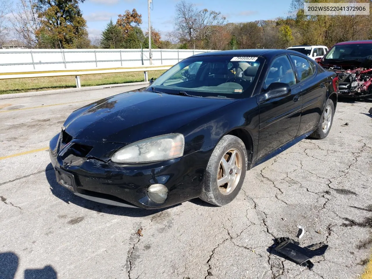 2004 Pontiac Grand Prix Gt2 VIN: 2G2WS522041372906 Lot: 79480634