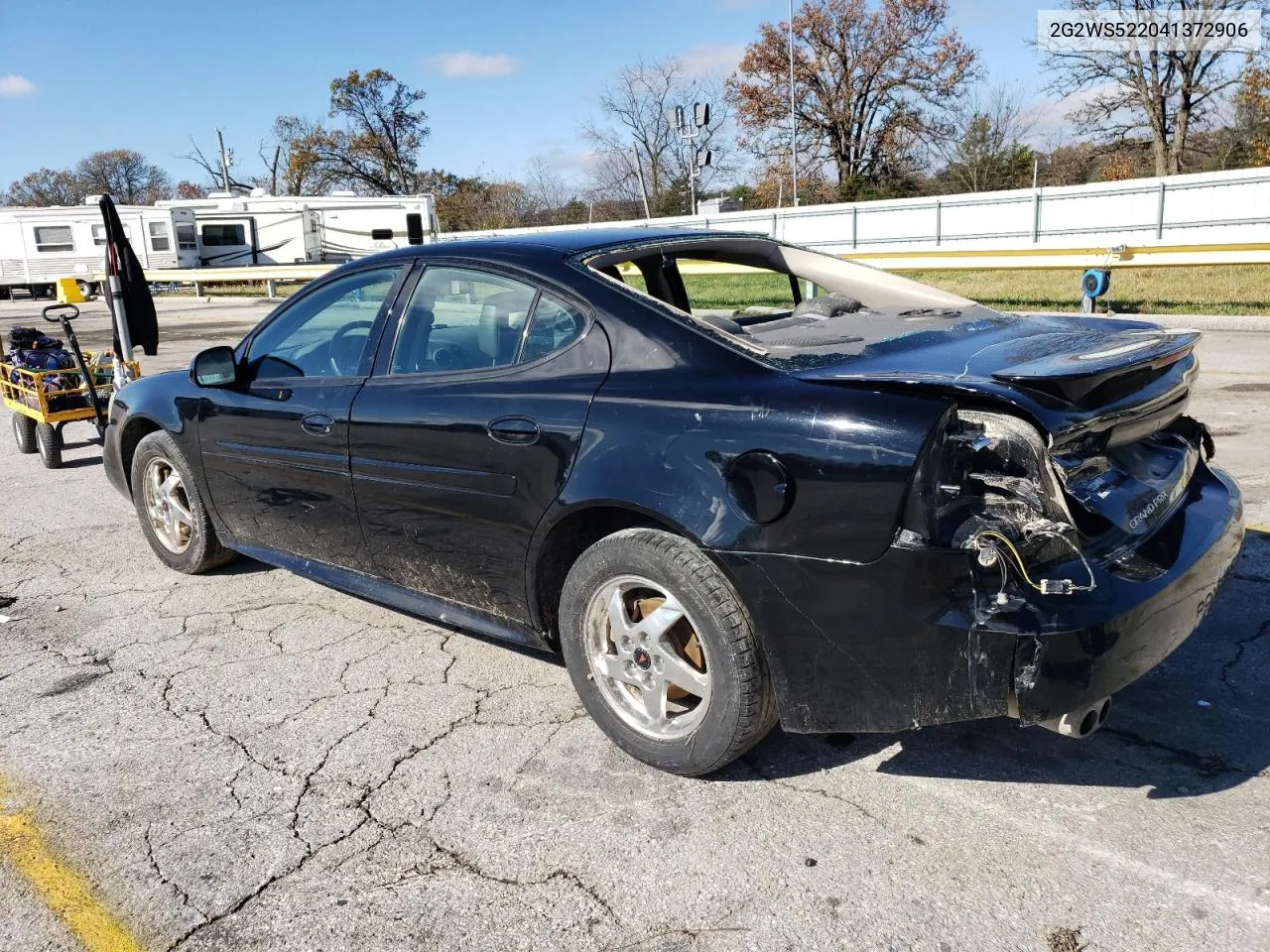 2004 Pontiac Grand Prix Gt2 VIN: 2G2WS522041372906 Lot: 79480634