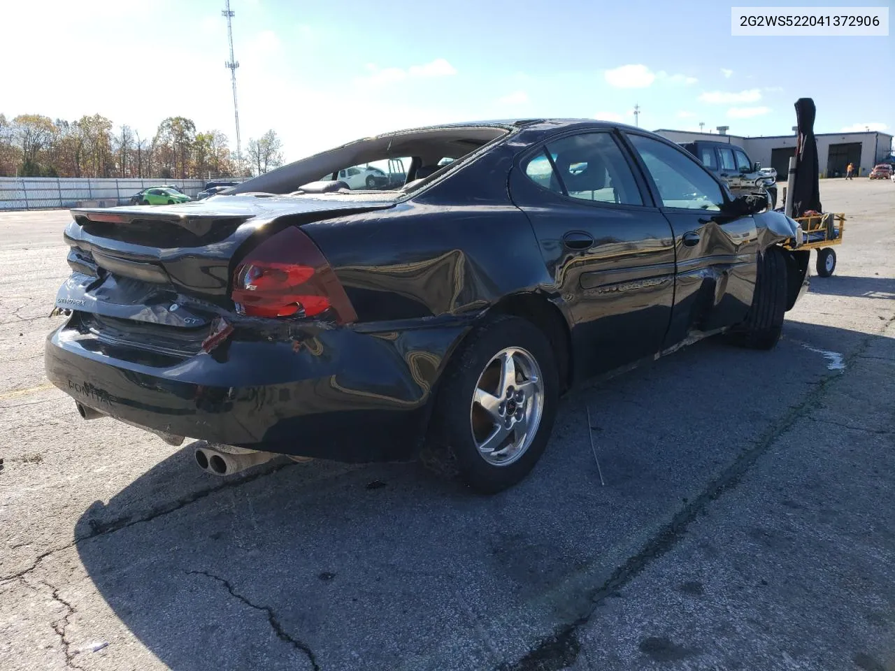 2004 Pontiac Grand Prix Gt2 VIN: 2G2WS522041372906 Lot: 79480634