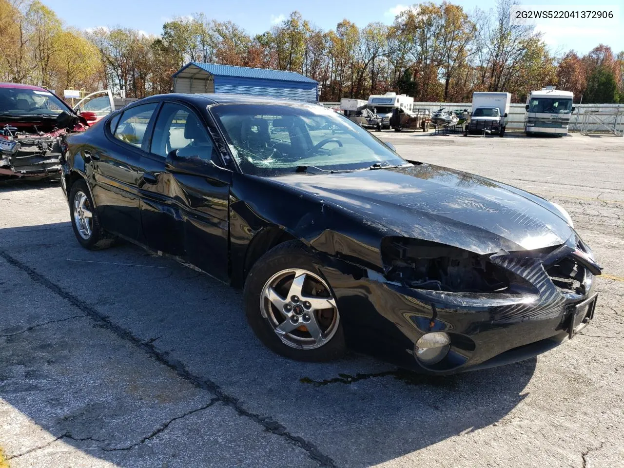 2004 Pontiac Grand Prix Gt2 VIN: 2G2WS522041372906 Lot: 79480634