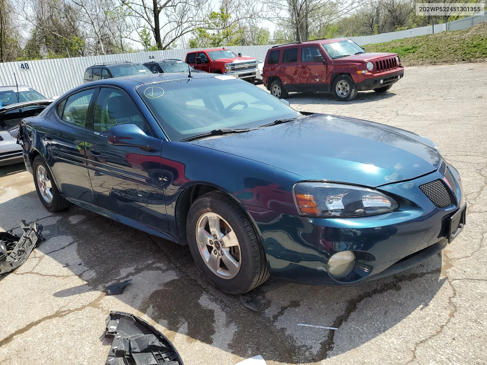 2G2WP522451301355 2005 Pontiac Grand Prix