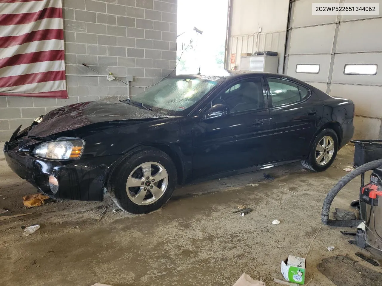 2005 Pontiac Grand Prix VIN: 2G2WP522651344062 Lot: 63348104