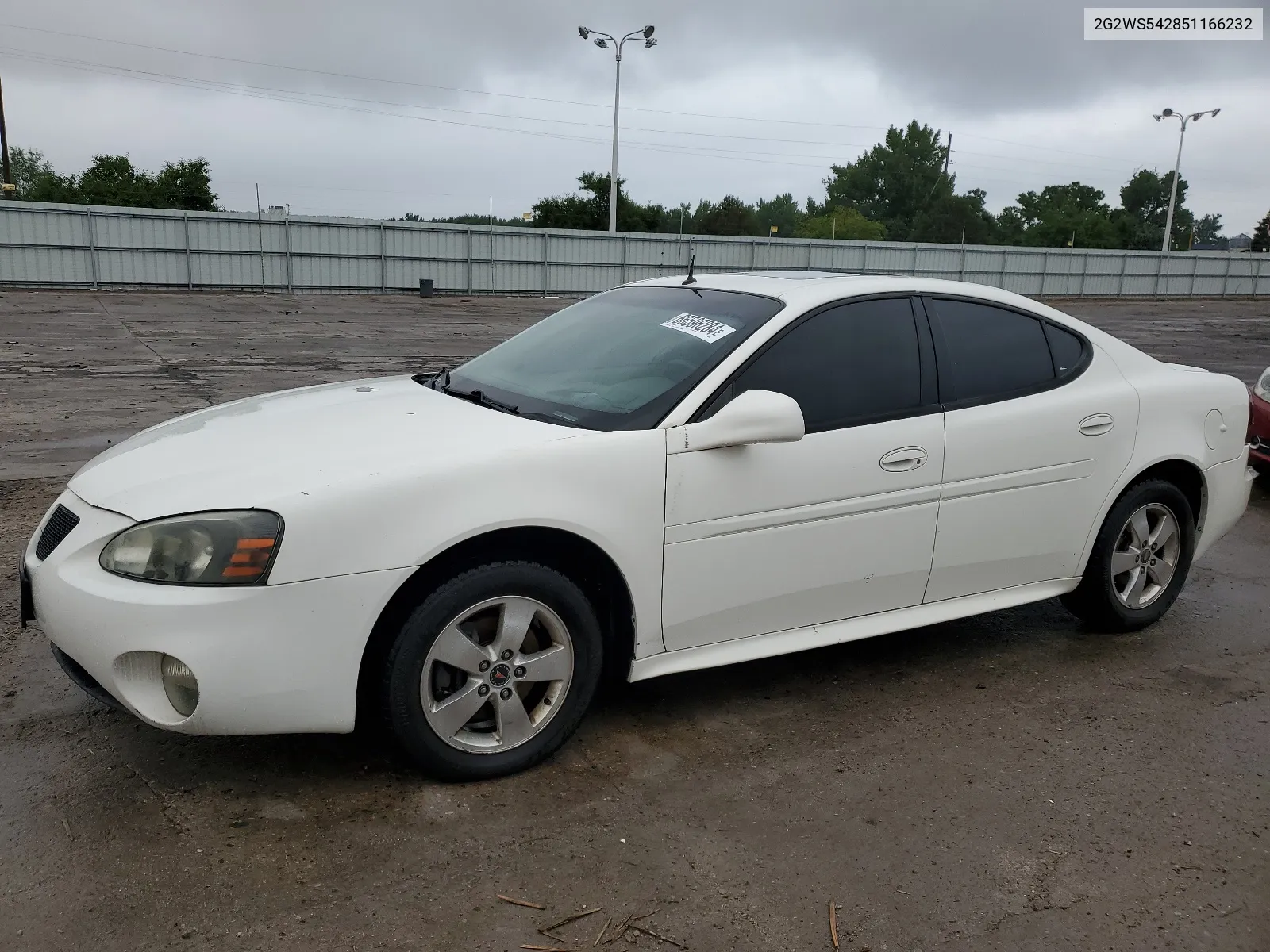 2005 Pontiac Grand Prix Gt VIN: 2G2WS542851166232 Lot: 66596284