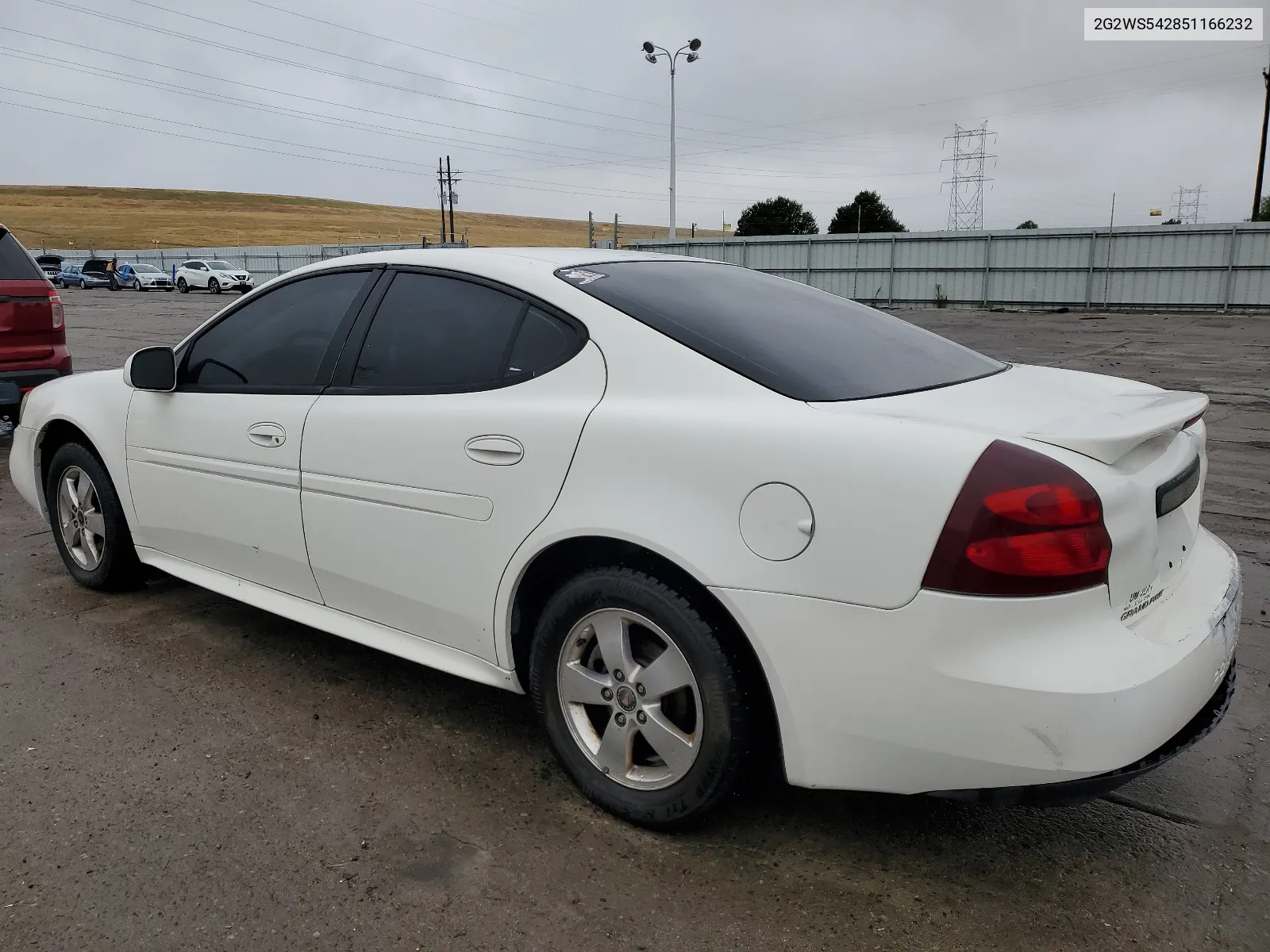 2005 Pontiac Grand Prix Gt VIN: 2G2WS542851166232 Lot: 66596284