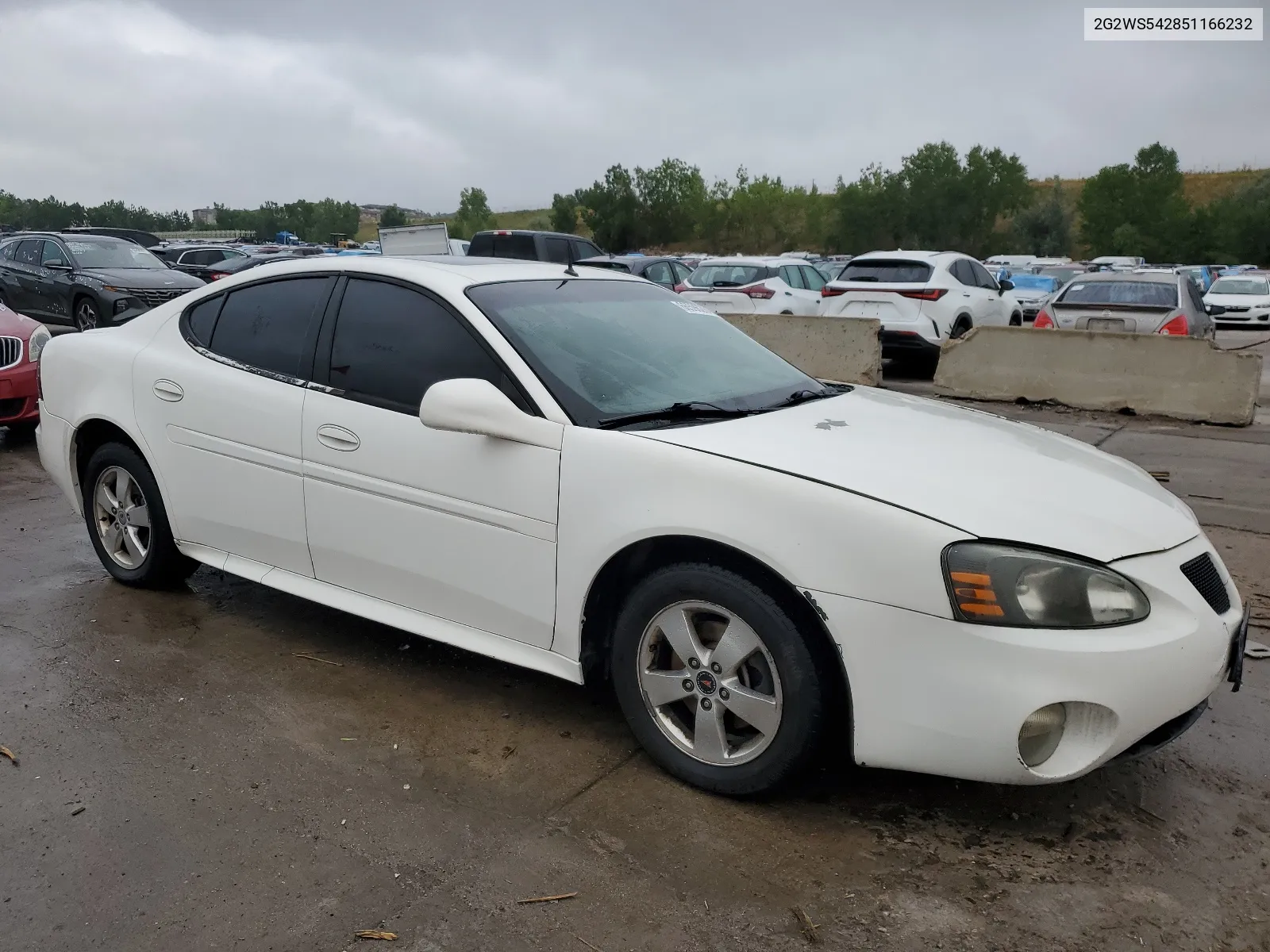 2005 Pontiac Grand Prix Gt VIN: 2G2WS542851166232 Lot: 66596284