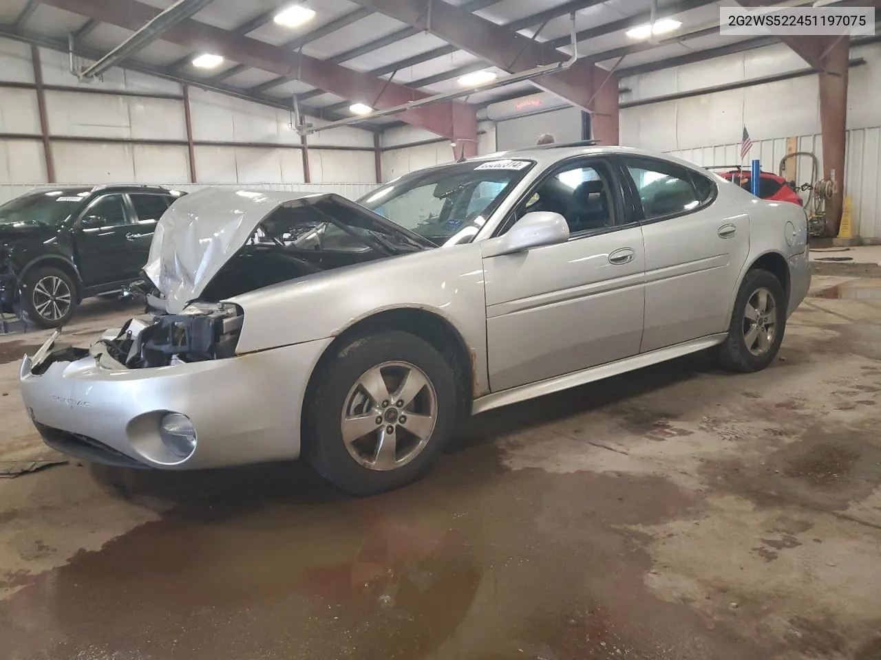 2005 Pontiac Grand Prix Gt VIN: 2G2WS522451197075 Lot: 69262314