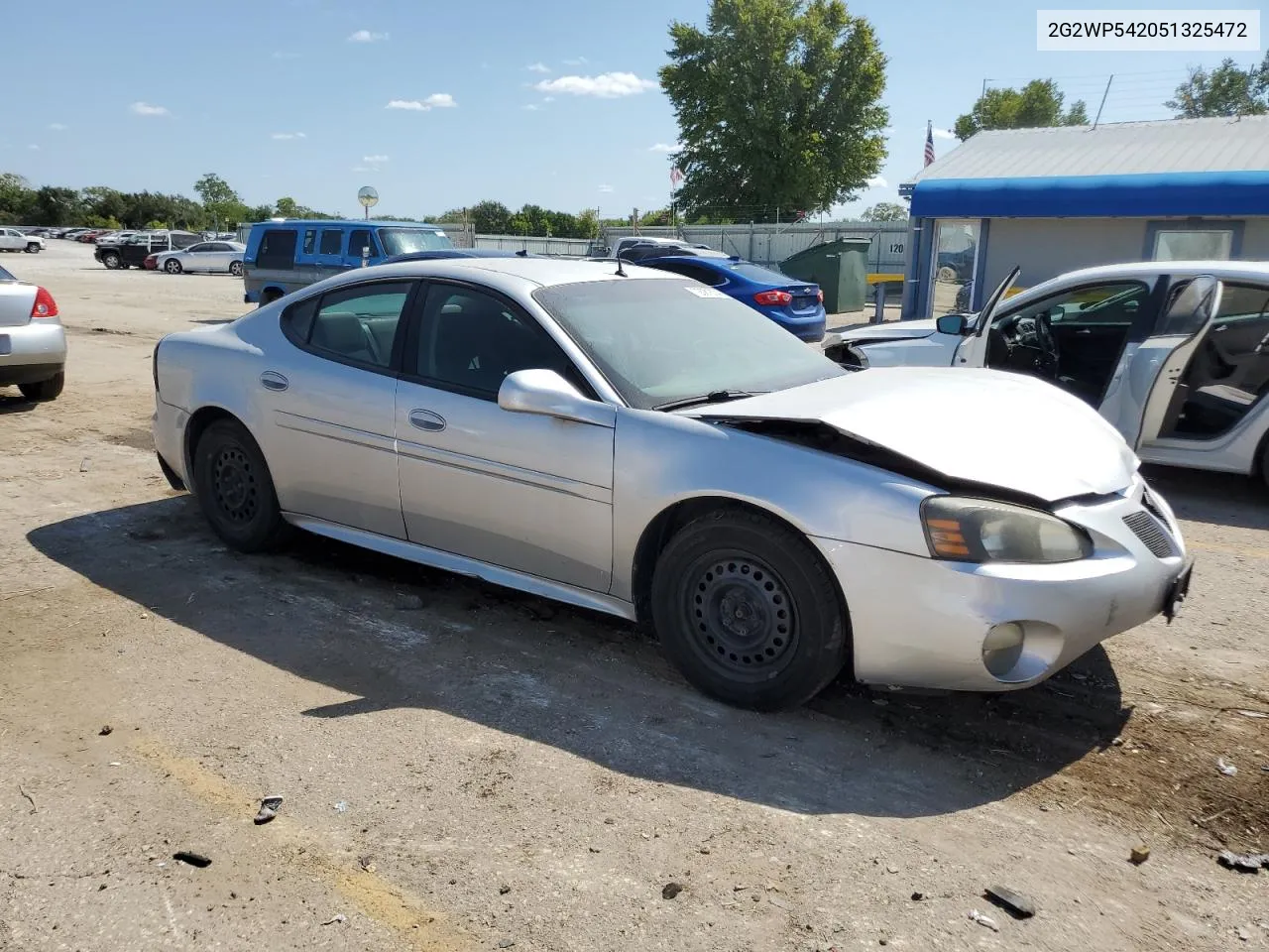 2005 Pontiac Grand Prix VIN: 2G2WP542051325472 Lot: 72081674