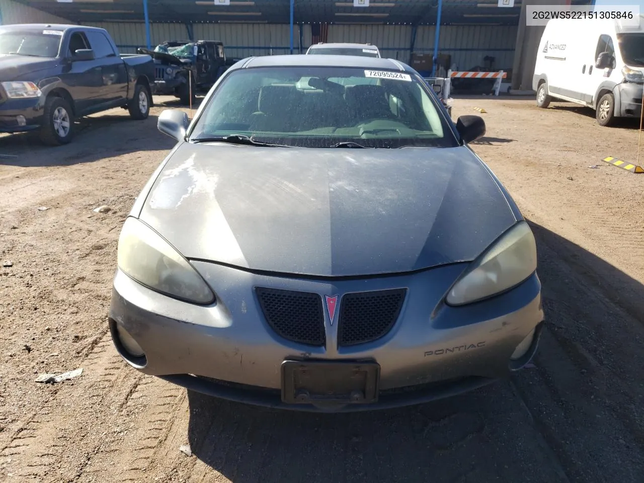 2G2WS522151305846 2005 Pontiac Grand Prix Gt