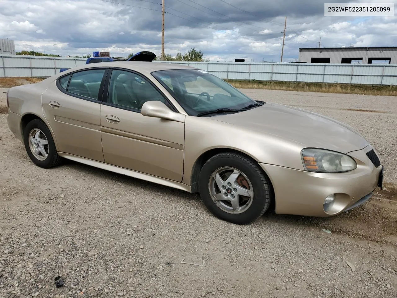 2005 Pontiac Grand Prix VIN: 2G2WP522351205099 Lot: 72264564