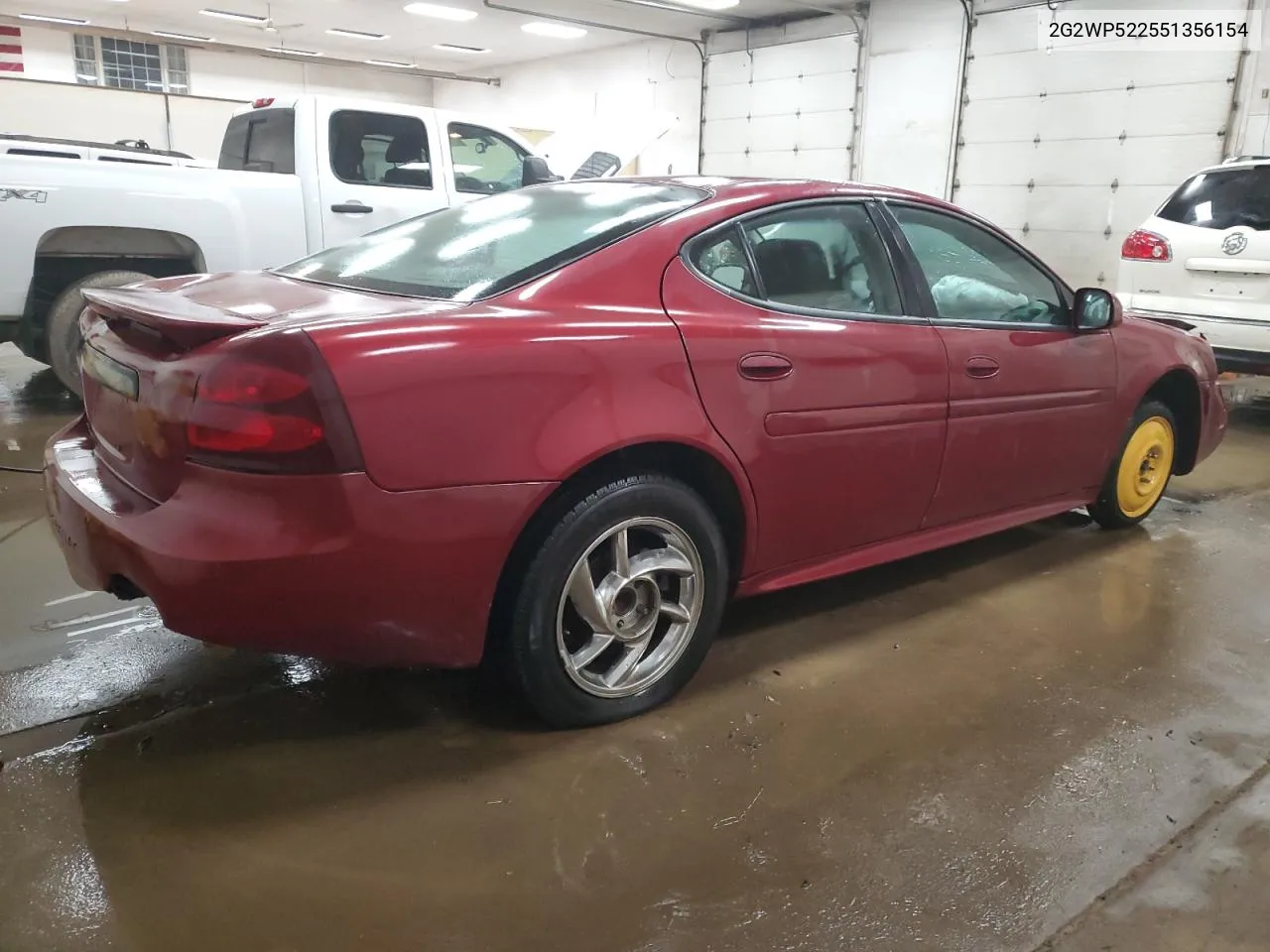 2005 Pontiac Grand Prix VIN: 2G2WP522551356154 Lot: 72439744