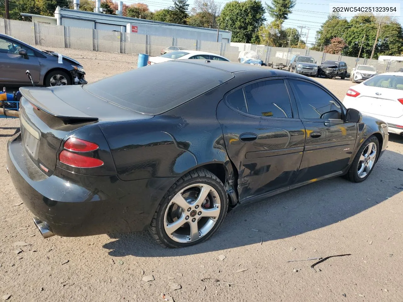 2005 Pontiac Grand Prix Gxp VIN: 2G2WC54C251323954 Lot: 74981064