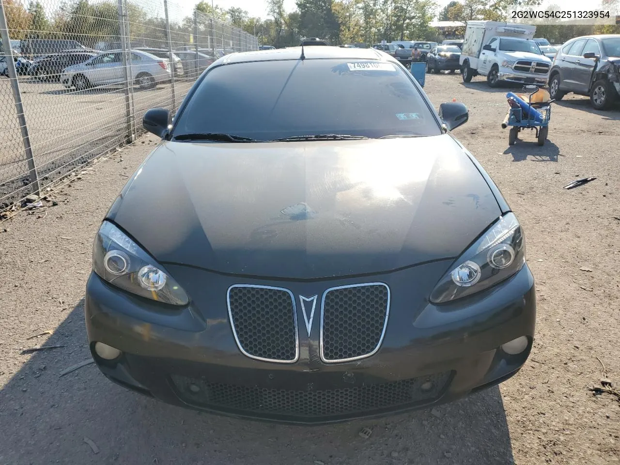 2005 Pontiac Grand Prix Gxp VIN: 2G2WC54C251323954 Lot: 74981064